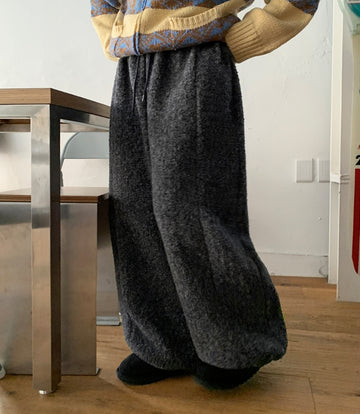 Grinded Banding Boucle Jogger Pants